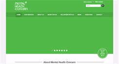 Desktop Screenshot of mentalhealthconcern.org